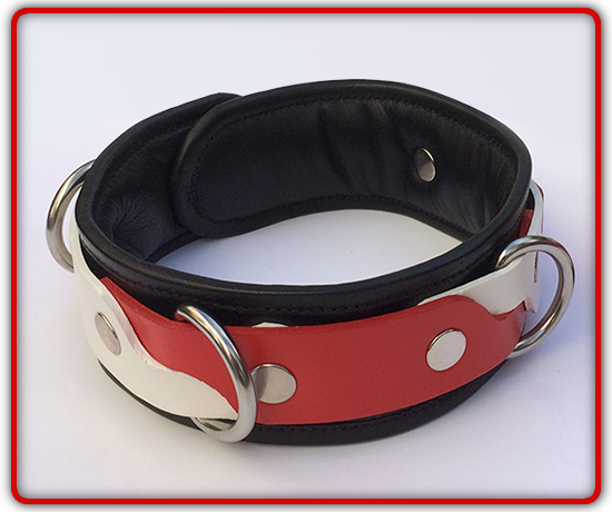 Hand-made Leather Collar your colours!